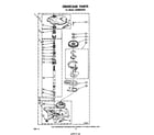 Whirlpool LA5600XPW3 gearcase diagram