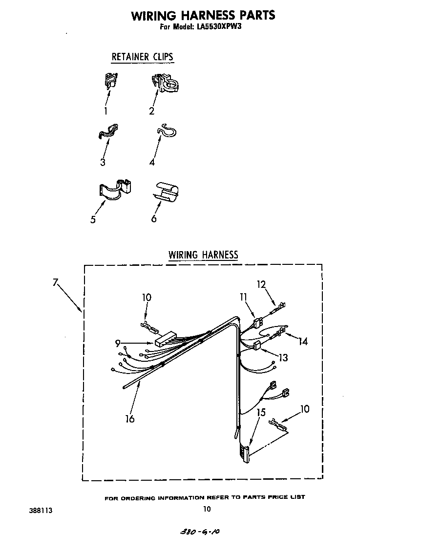 WIRING HARNESS