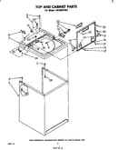 Top and cabinet