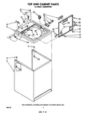 Top and cabinet