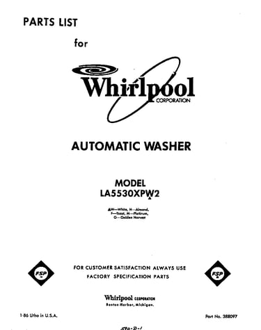 Front cover