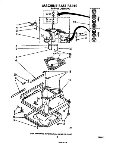 Machine base