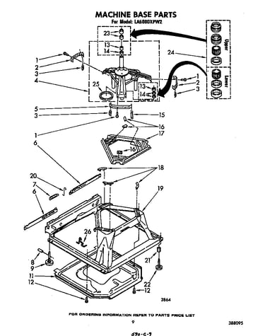 Machine base