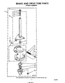 Brake and drive tube
