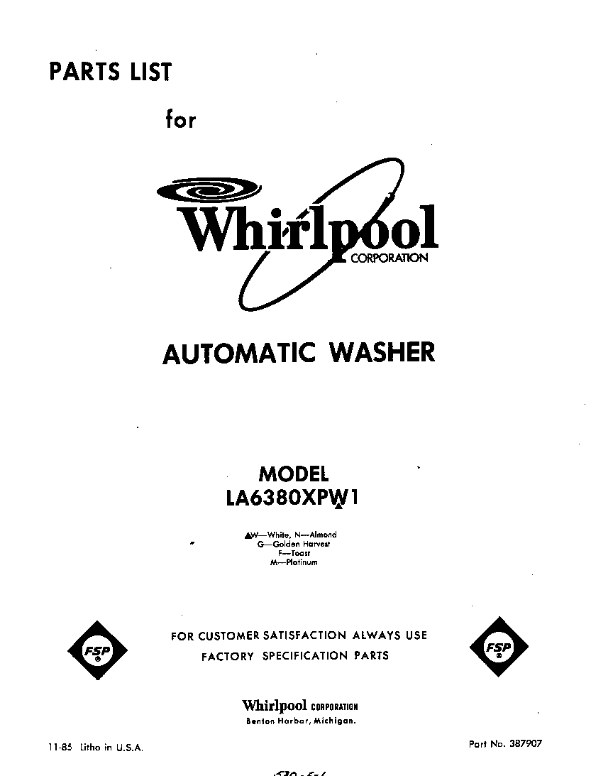 Front cover