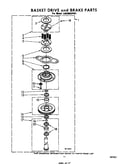 Basket drive and brake