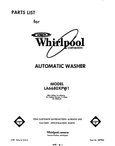 Front cover