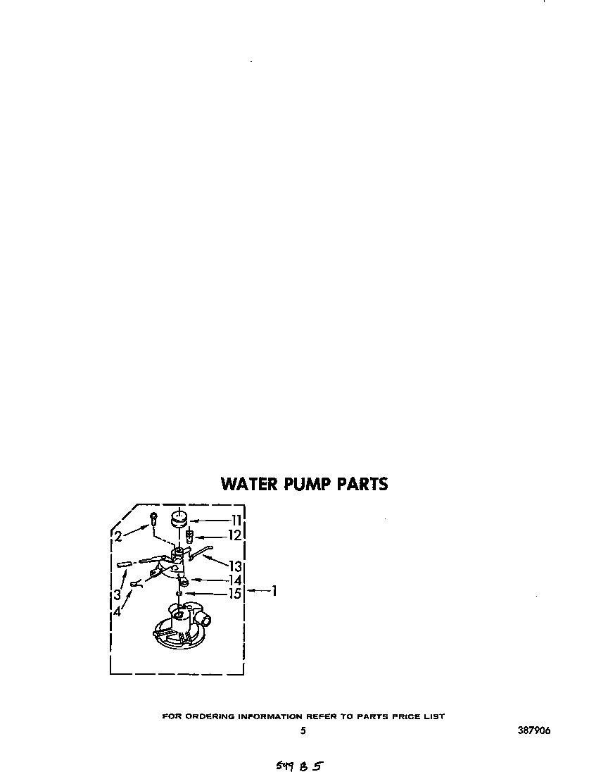 WATER PUMP