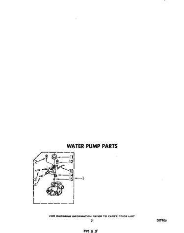 Water pump