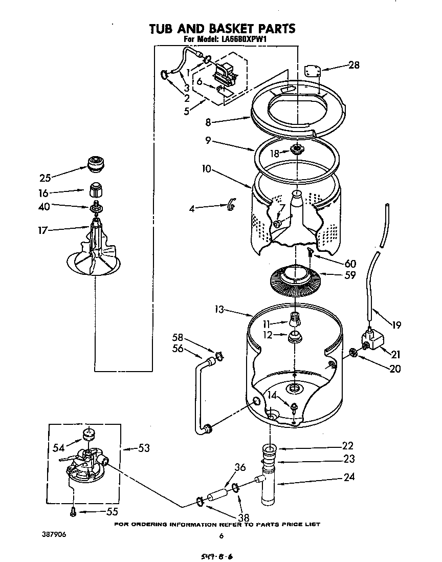 TUB AND BASKET