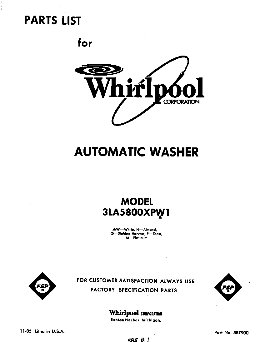 Front cover