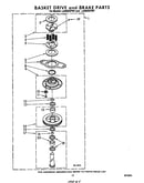 Basket drive and brake
