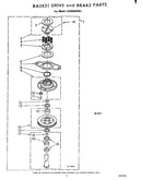 Basket drive and brake