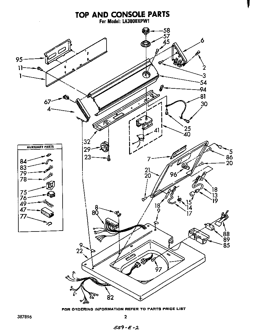 Top and console