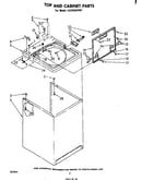 Top and cabinet
