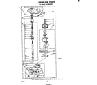 Whirlpool LA3300XPW1 gearcase diagram