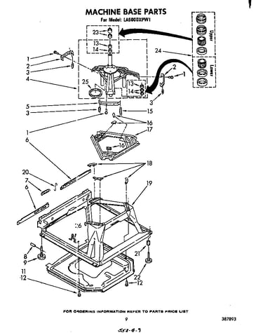 Machine base