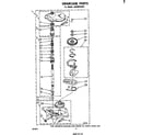 Whirlpool LA6000XPW1 gearcase diagram