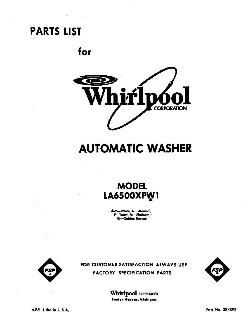 Front cover