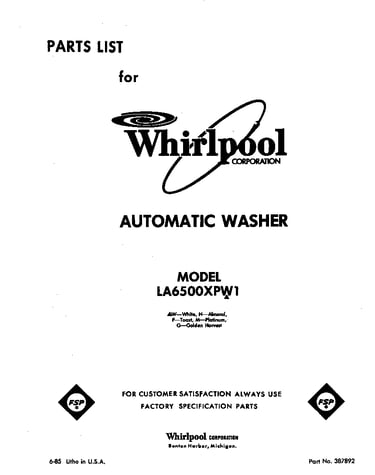 Front cover
