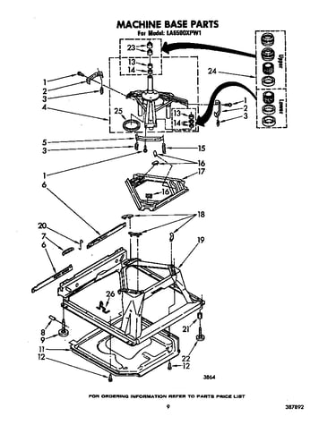 Machine base