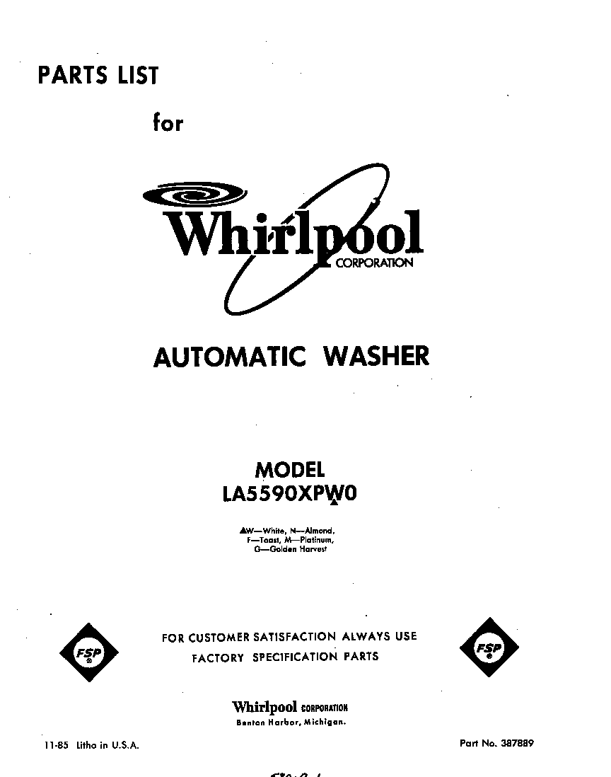 Front cover