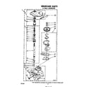 Whirlpool LA5590XPW0 gearcase diagram