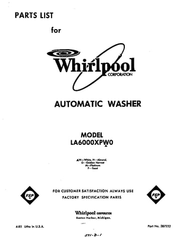 Front cover