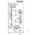 Whirlpool LA6000XPW0 gearcase diagram