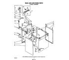 Whirlpool LC4500XSW0 rear and side panel diagram