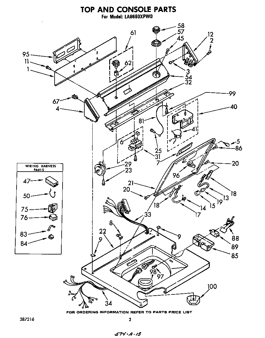 TOP AND CONSOLE