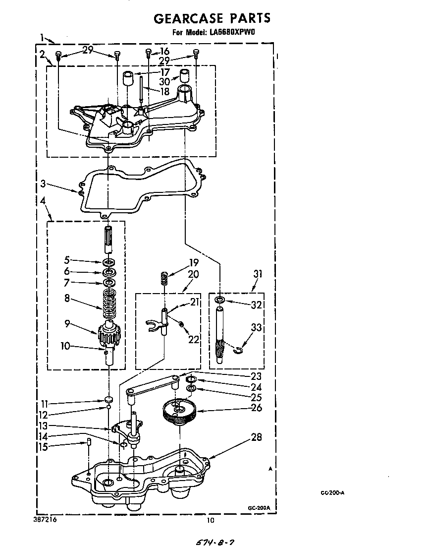 Gearcase