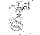 Whirlpool LA5300XPW1 machine base diagram