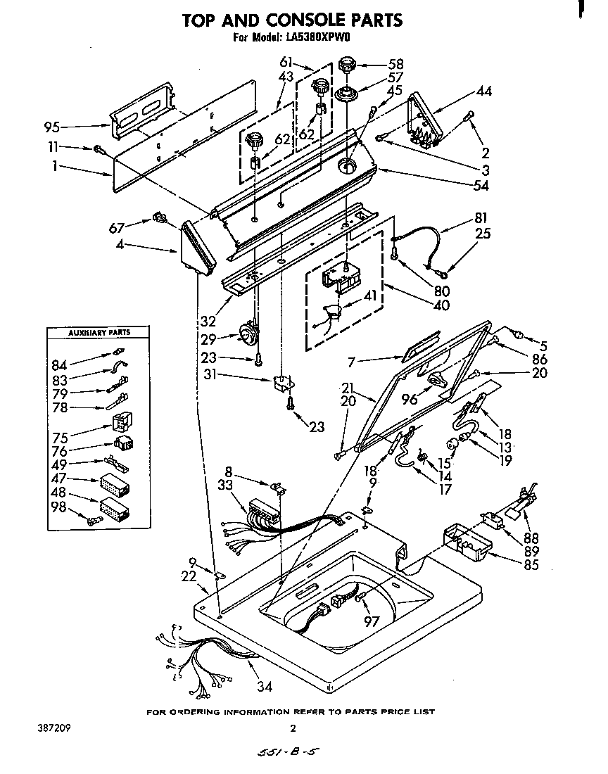 TOP AND CONSOLE