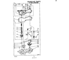 Whirlpool LA5380XPW0 gearcase diagram