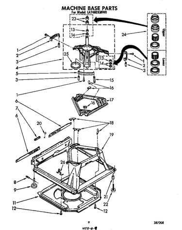 Machine base