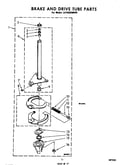 Brake and drive tube