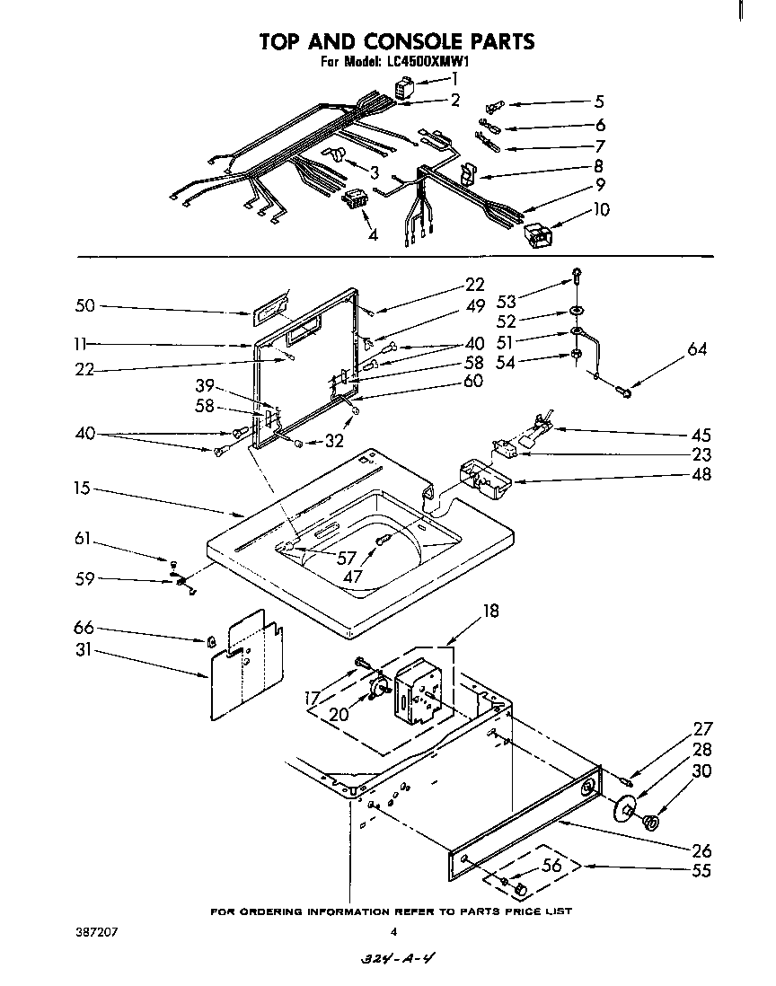 Top and console