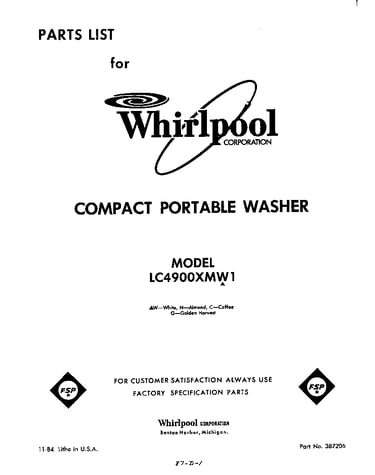 Front cover