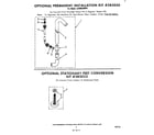 Whirlpool LC4900XMW1 ^permanent installation kit #285050 diagram