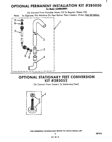 ^permanent installation kit #285050