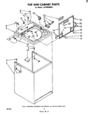 Top and cabinet