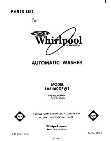 Front cover