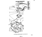 Whirlpool LA5430XPW1 machine base diagram