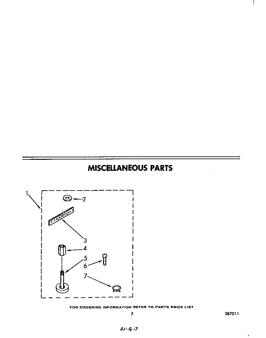 Miscellaneous equipment