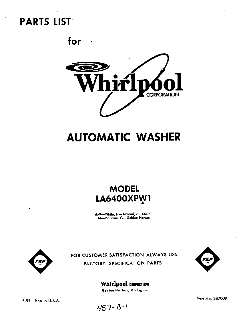 Front cover