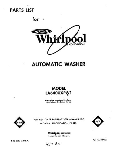 Front cover