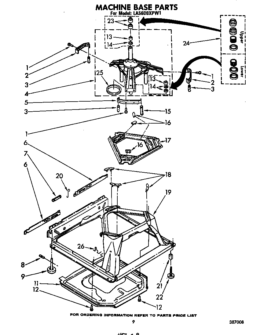 Machine base