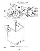 Top and cabinet