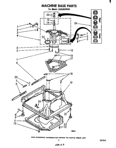 Machine base